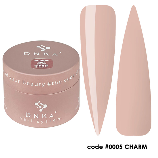 Гель DNKA Builder Gel №05 Charm коричневый, 30 мл, Объем: 30 мл, Цвет: Charm