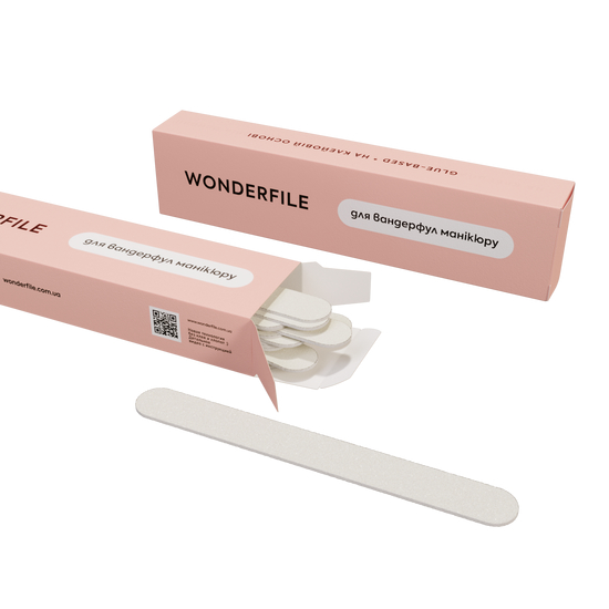 Сменные файлы на пене для пилки Wonderfile 130*15 мм, 240 гр (20 шт), Форма: 130*15 мм, Вид: Сменные файлы на клеевой основе, Слой: на пенной основе, Абразивность: 2402