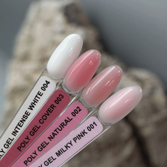 Komilfo PolyGel 001 Milky Pink, 15 мл, Об`єм: 15 мл, Колір: Milky Pink3