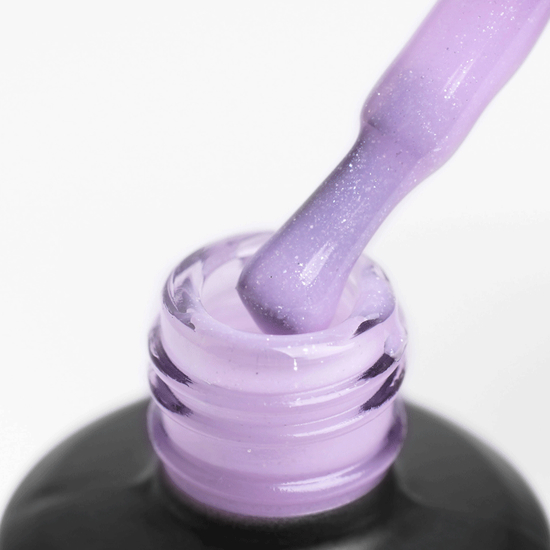 Komilfo PolyGel 009 Violet Glitter, 15 мл (з шиммером), Об`єм: 15 мл, Колір: Violet Glitter2