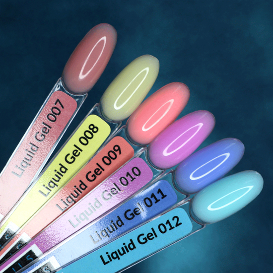 Kira Nails Liquid Gel 012 (блакитний), 15 мл, Об`єм: 15 мл, Колір: 0124
