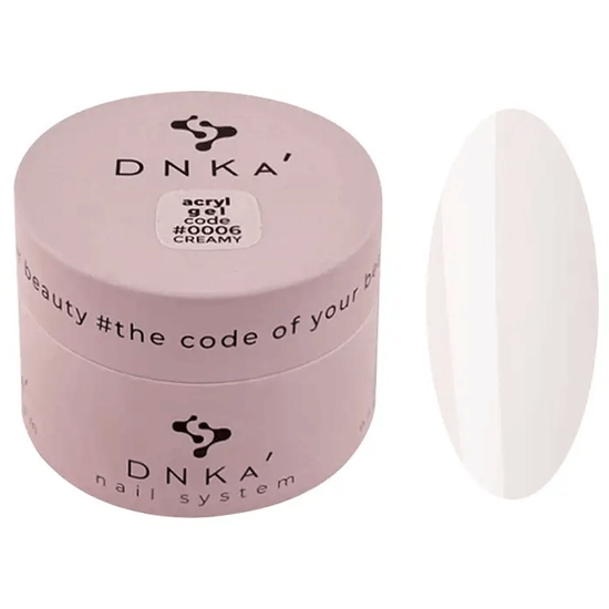 Аcryl Gel DNKa №0006 Creamy, 30 мл, Колір: 06