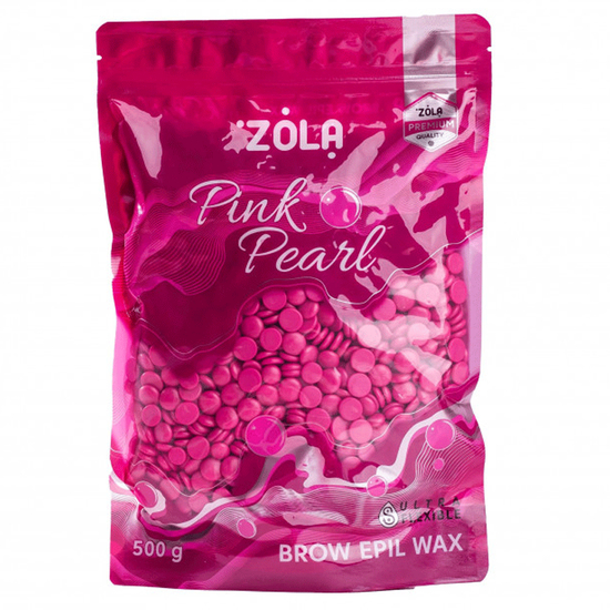 Віск для депіляції у гранулах ZOLA Brow Epil Wax Pink Pearl 500 гр, Об`єм: 500 грамм
