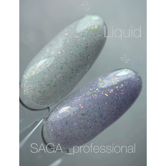 Рідкий гель SAGA Liquid Gel №24, 15 мл, Об`єм: 15 мл, Колір: 242