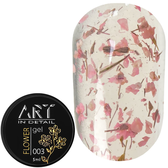 ART Flower Gel №003, гель с сухоцветами, 5 мл, Цвет: 003