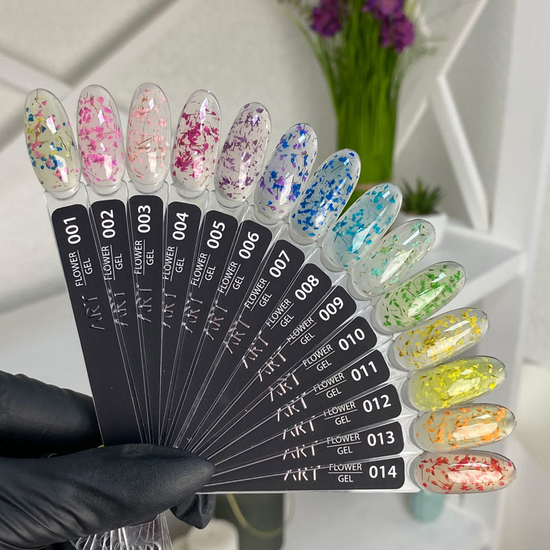 ART Flower Gel №008, гель с сухоцветами, 5 мл, Цвет: 0084