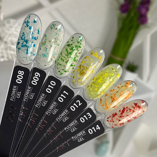 ART Flower Gel №011, гель с сухоцветами, 5 мл, Цвет: 0113