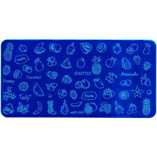 Пластина для стемпінгу mART 001, Колір: 001