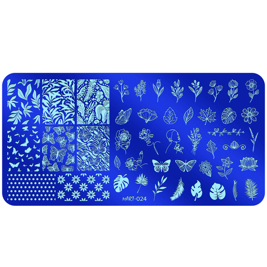 Пластина для стемпінгу mART 024, Колір: 024