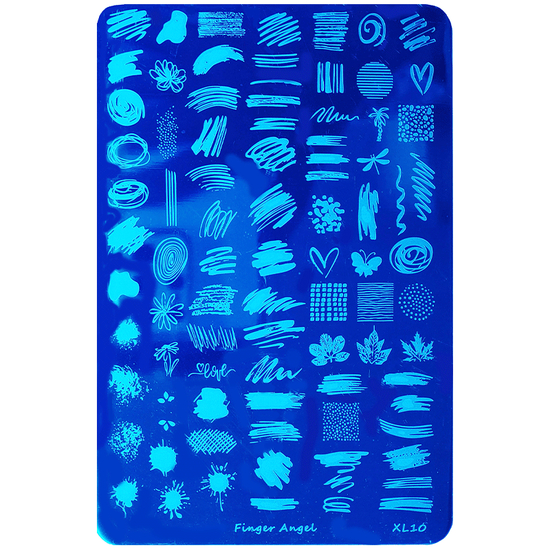 Пластина для стемпінгу велика mART 105, Колір: 105