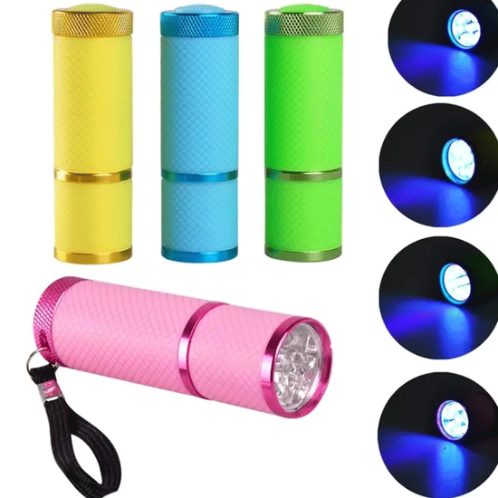 Ультрафіолетовий ліхтарик для сушіння нігтів, колір в асортименті.2