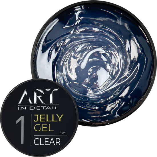 Гель для нарощування та моделювання ART Jelly Gel №1 Clear, 15 мл, Колір: 1