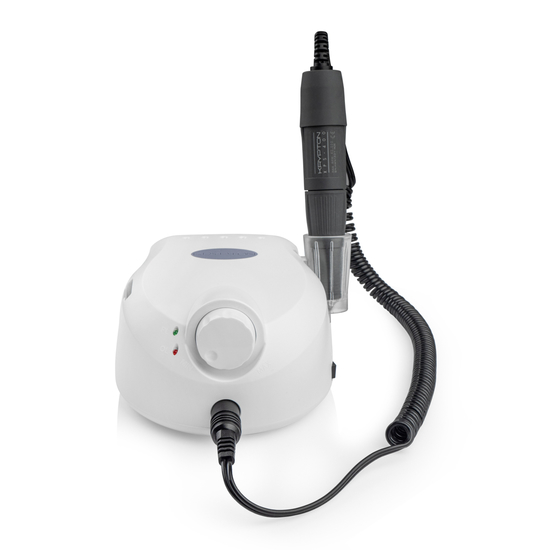 Фрезер Krypton XPS-400, 40 000 оборотів/хв, колір білий з бузковим логотипом3