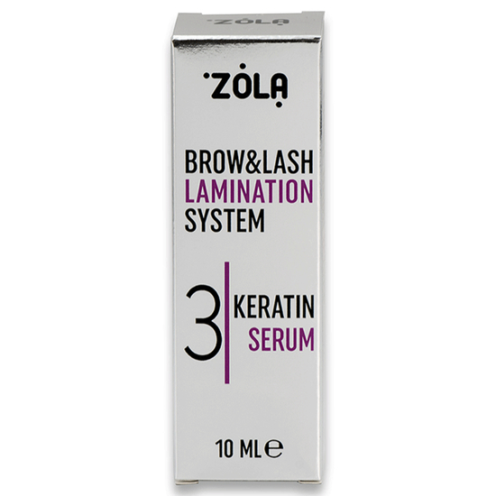 Склад для ламінування брів та вій №03 ZOLA Keratin Serum 10 мл, Колір: 032