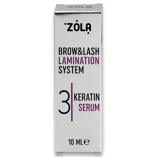 Состав для ламинирования бровей и ресниц №03 ZOLA Keratin Serum 10 мл, Цвет: 03
2