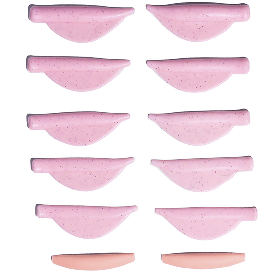 Валики для ламинирования ZOLA Pinky Shiny Pads (XS, S, M, L, XL), Цвет: Pinky Shiny Pads2
