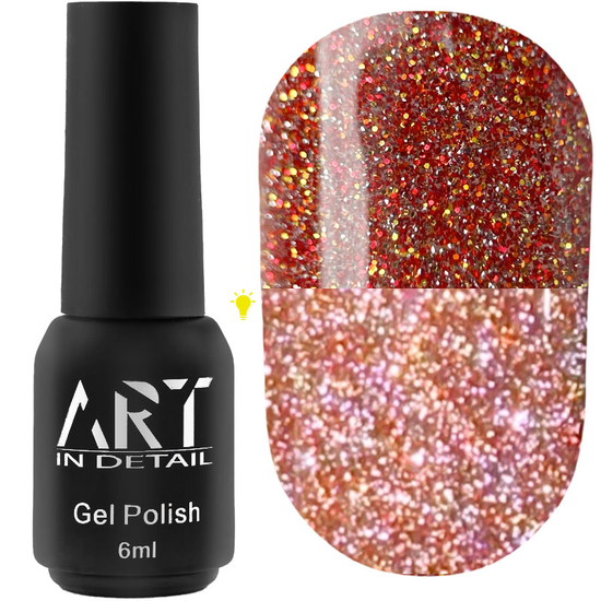 Гель-лак світловідбивний ART Flash Gel Polish №FG022, 6 мл, Колір: FG022