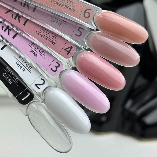 Гель для наращивания и моделирования ART Jelly Gel №2 White, 15 мл, Цвет: 23