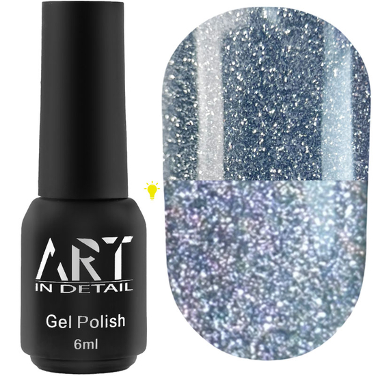 Гель-лак светоотражающий ART Flash Gel Polish №FG004, 6 мл, Цвет: FG004