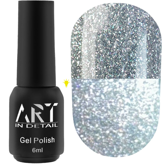 Гель-лак светоотражающий ART Flash Gel Polish №FG005, 6 мл, Цвет: FG005