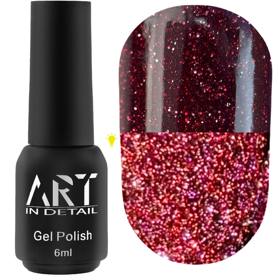 Гель-лак светоотражающий ART Flash Gel Polish №FG007, 6 мл, Цвет: FG007