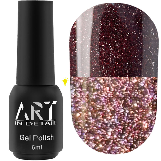 Гель-лак светоотражающий ART Flash Gel Polish №FG011, 6 мл, Цвет: FG011