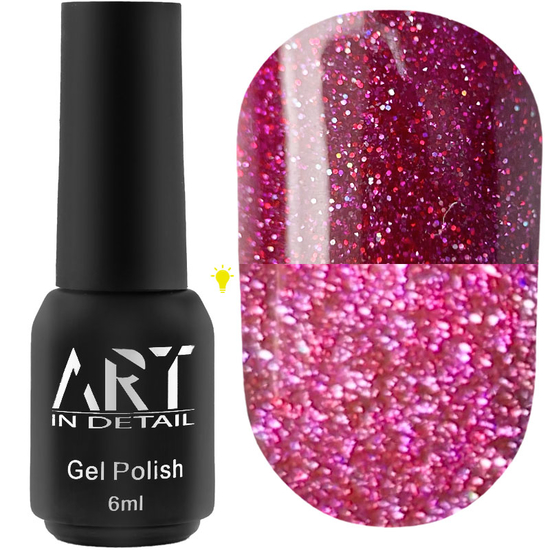 Гель-лак светоотражающий ART Flash Gel Polish №FG016, 6 мл, Цвет: FG016