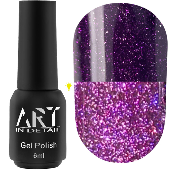 Гель-лак светоотражающий ART Flash Gel Polish №FG018, 6 мл, Цвет: FG018