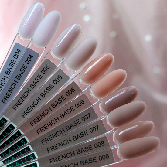 Kira Nails French Base 008 (теплый светло-коричневый), 15 мл, Объем: 15 мл, Цвет: 008
4