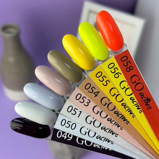 Лак для нігтів Nail Polish GO ACTIVE 021 (блакитний), 10 мл, Колір: 0215