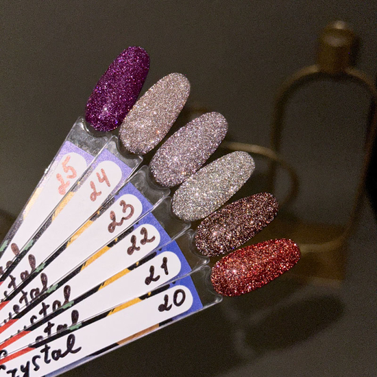 Світловідбивний гель-лак Danny FLASH CRYSTAL №22, 10 мл, Колір: 222