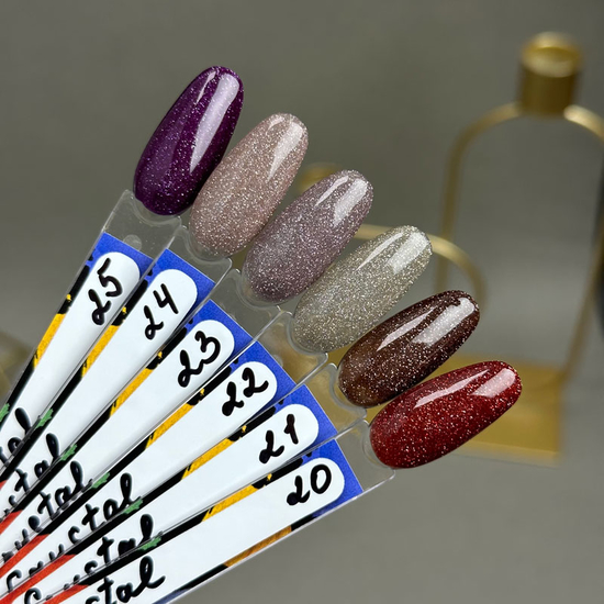 Світловідбивний гель-лак Danny FLASH CRYSTAL №22, 10 мл, Колір: 223