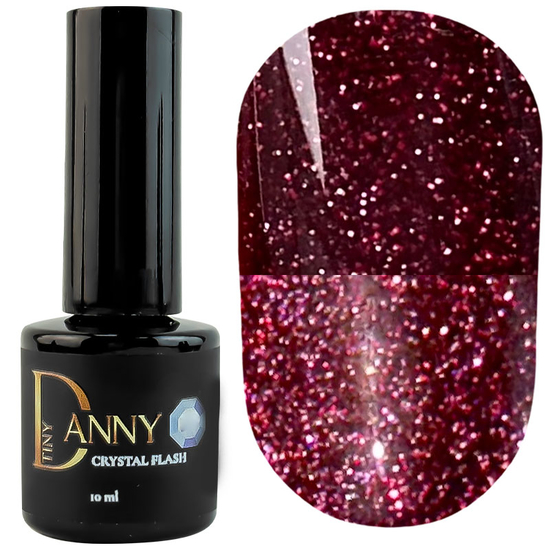 Світловідбивний гель-лак Danny FLASH CRYSTAL №37, 10 мл, Колір: 37