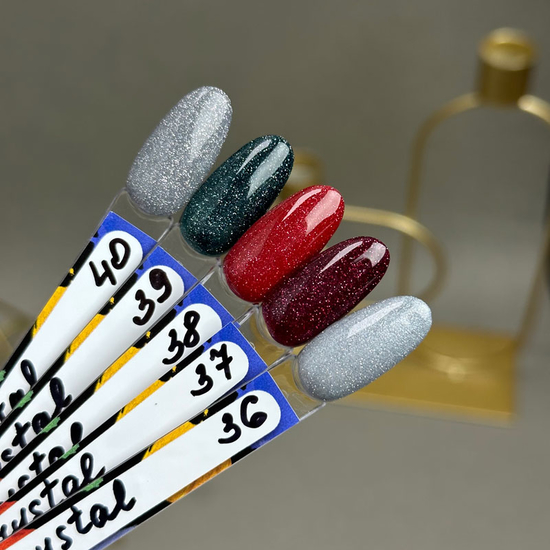 Світловідбивний гель-лак Danny FLASH CRYSTAL №37, 10 мл, Колір: 373