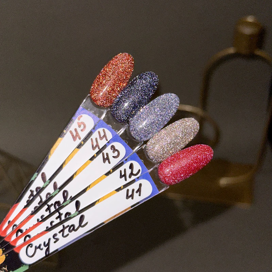 Світловідбивний гель-лак Danny FLASH CRYSTAL №40, 10 мл, Колір: 402