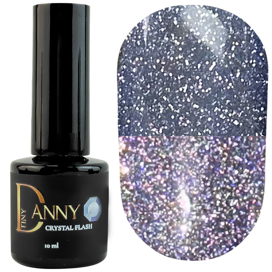 Світловідбивний гель-лак Danny FLASH CRYSTAL №43, 10 мл, Колір: 43
