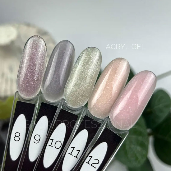 Акрил-гель Saga Professional Acryl Gel 02 молочний, 13 мл, Об`єм: 13 мл, Колір: 023