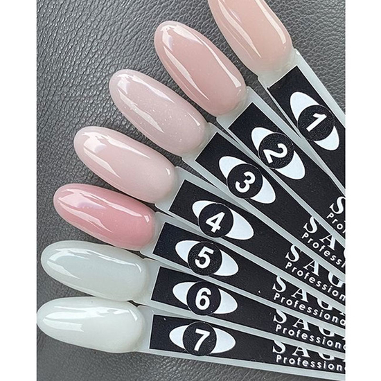 Гель для наращивания SAGA Builder Gel Veil №6 Clear 30 мл, Объем: 30 мл, Цвет: Clear3