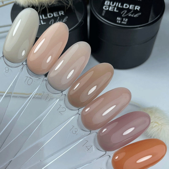 Гель для наращивания Saga Professional Builder Gel Veil №13 (телесно-розовый), 15 мл, Объем: 15 мл, Цвет: 13
2