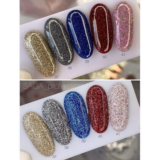 Гель-лак светоотражающий SAGA Fiery Gel №37, 8 мл, Цвет: 37
4