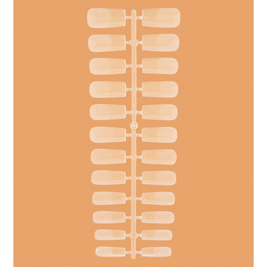 Гелевые типсы для наращивания ногтей Kodi Professional ​SQUARE, 240 шт, Размер: Square2