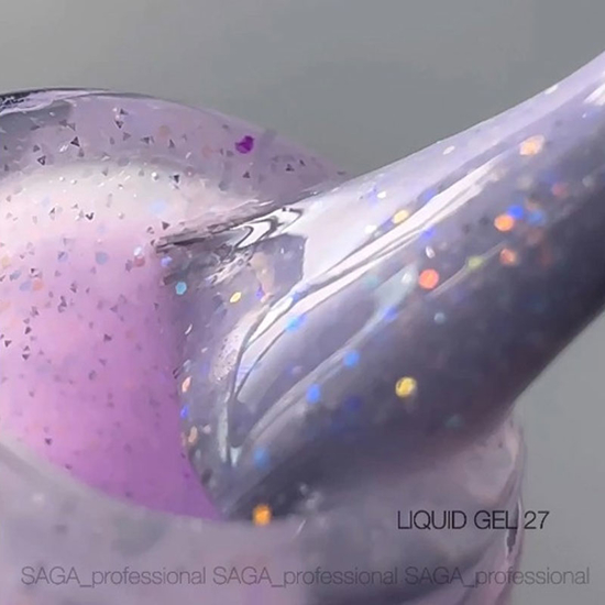 Жидкий гель SAGA Liquid Gel №27, 15 мл, Объем: 15 мл, Цвет: 27
2
