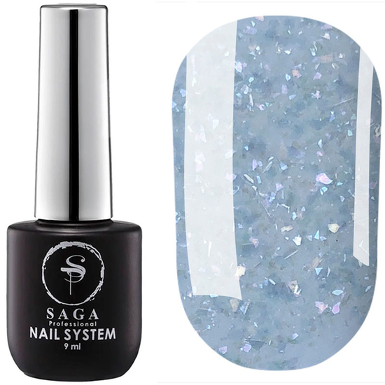 Топ для гель-лака без липкого слоя SAGA Crush Top №02 (с поталью), 9 мл, Цвет: 02
2