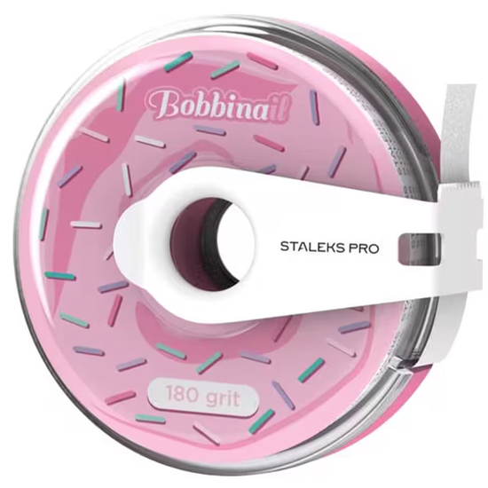 Запасний блок файл-стрічки білий для котушки 180 грит STALEKS PRO EXPERT AT-180w, Абразивність : 180 грит