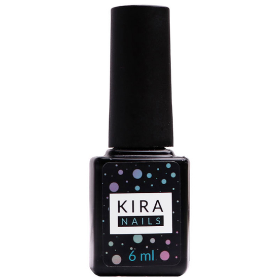 Kira Nails No Wipe Top Coat - закрепитель для гель-лака БЕЗ липкого слоя, 6 мл, Объем: 6 мл