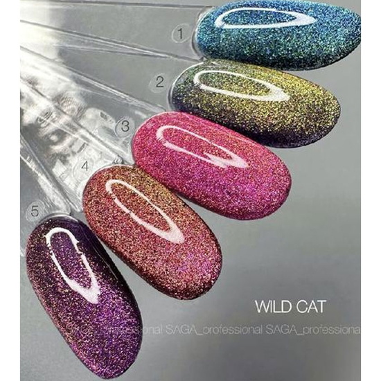 Гель-лак SAGA Wild Cat №02, 9 мл, Цвет: 02
3