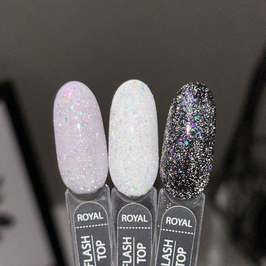 ART Flash Top Royal - светоотражающий топ БЕЗ липкого слоя, 10 мл5