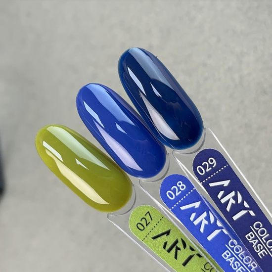 База кольорова ART Color Base №029, Twilight Blue, 10 мл, Об`єм: 10 мл, Колір: 293