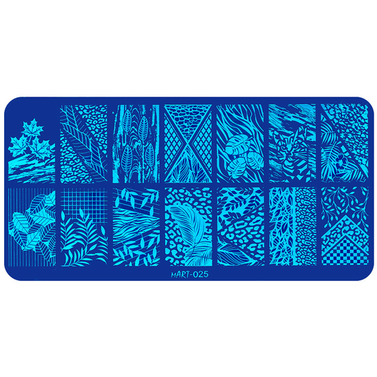 Пластина для стемпінгу mART 025, Колір: 025