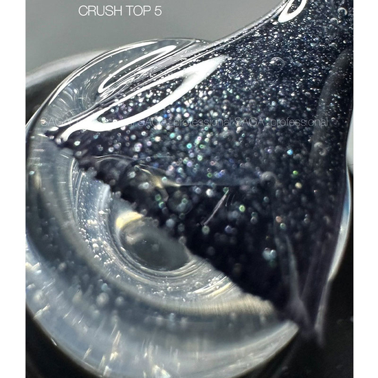 Топ для гель-лаку без липкого шару Saga Crush Top №05, 9 мл, Колір: 052